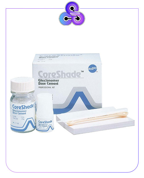 سمان گلاس آینومر کوربیلدآپ CoreShade شوفو