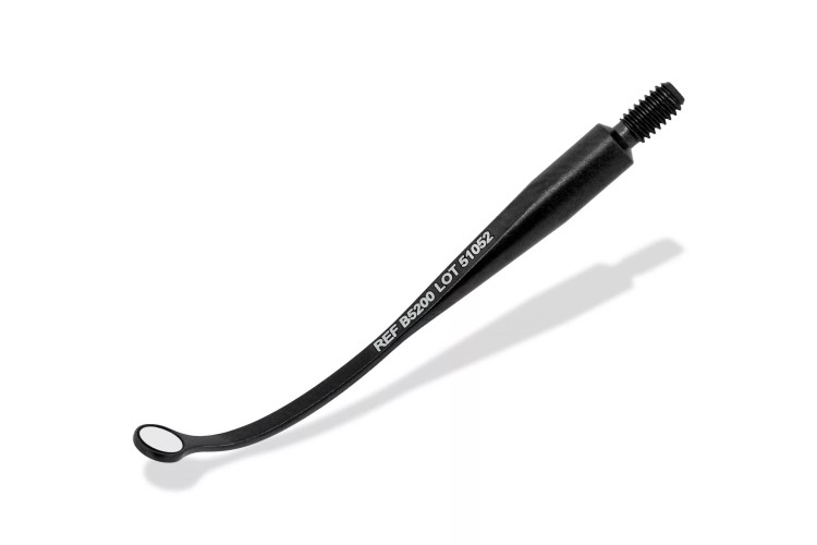 BLACK MICROflex rhodium,Ø3mm & Ø5mm