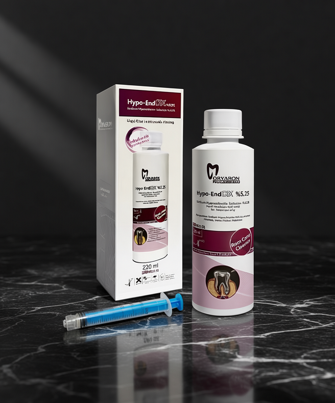 محلول هیپوکلریت سدیم ۵.۲۵%ضدعفونی وپاکسازی کانال مروابن 1 لیتر