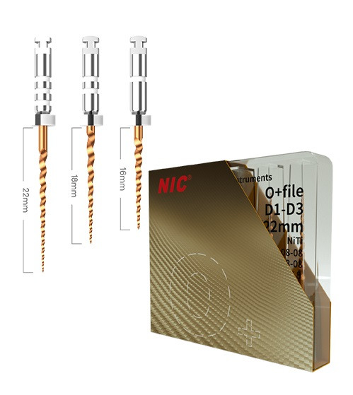 فایل روتاری دیفایندر - ری اندو گلد O-File (درمان مجدد-آسورت) NIC