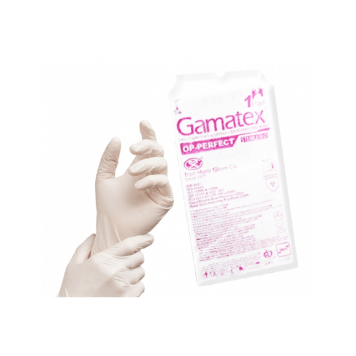 دستکش جراحی بدون پودر گاماتکس GAMA TEX