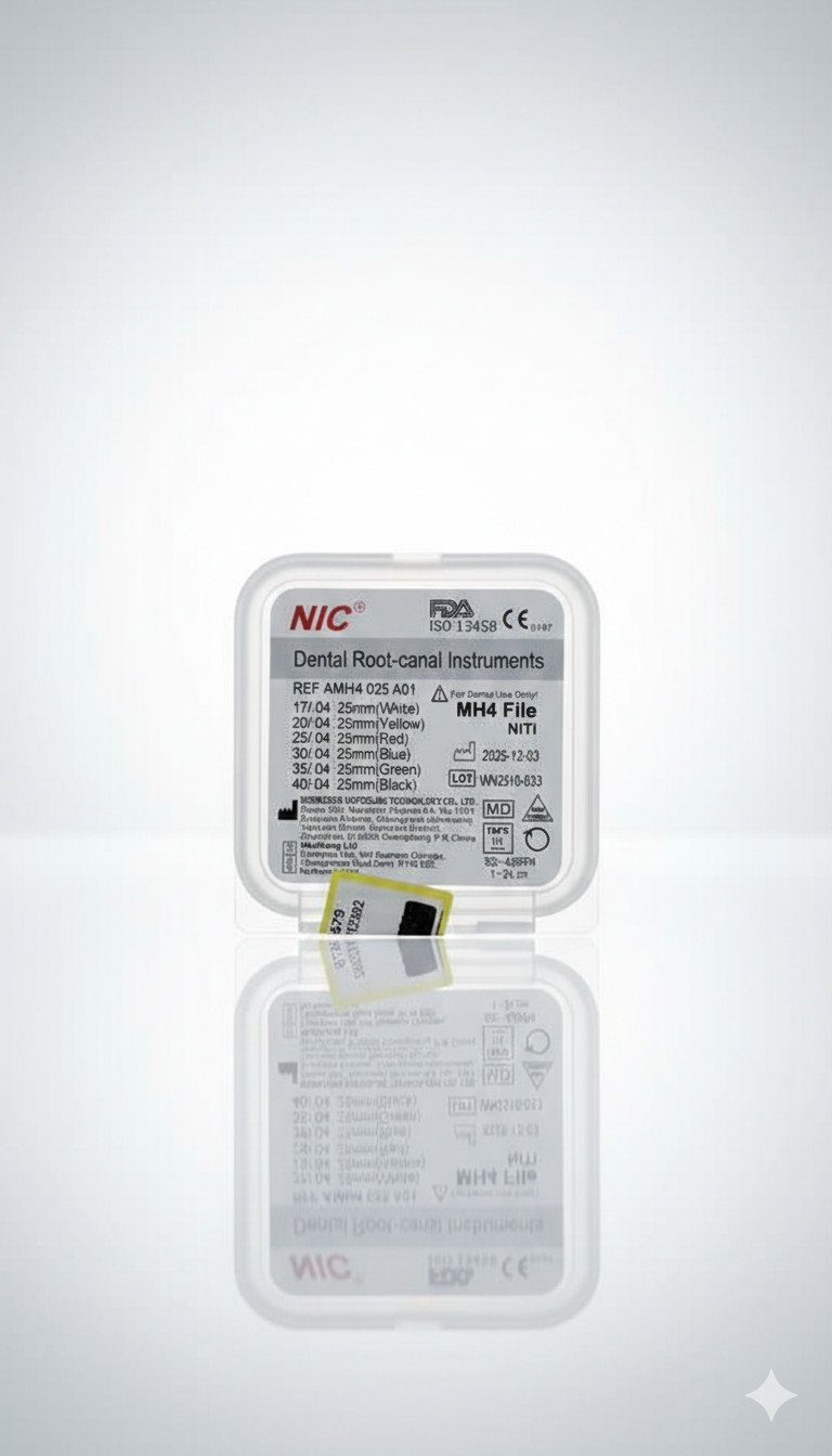 MH4 فایل دسترسی مستقیم به عمق کانال آسورت (25mm) NIC