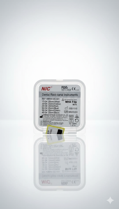 MH4 فایل دسترسی مستقیم به عمق کانال آسورت (25mm) NIC