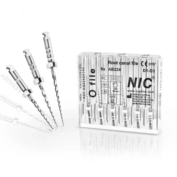 فایل روتاری دیفایندر - ری اندو گلد O-File (درمان مجدد-آسورت) NIC