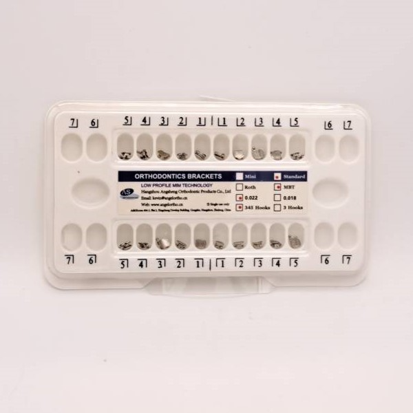 براکت (آسورت) / Standard MBT 0.022 / 345 Hooks AS