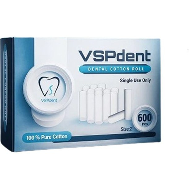 رول پنبه 600 عددی VSPdent