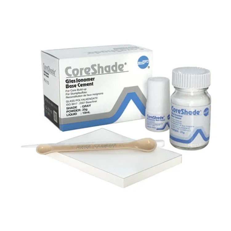 سمان گلاس آینومر کوربیلدآپ CoreShade شوفو