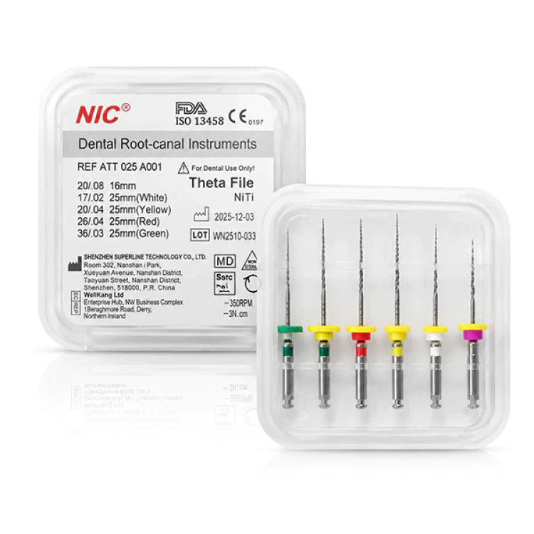 THETA فایل روتاری آسورت NIC 25mm