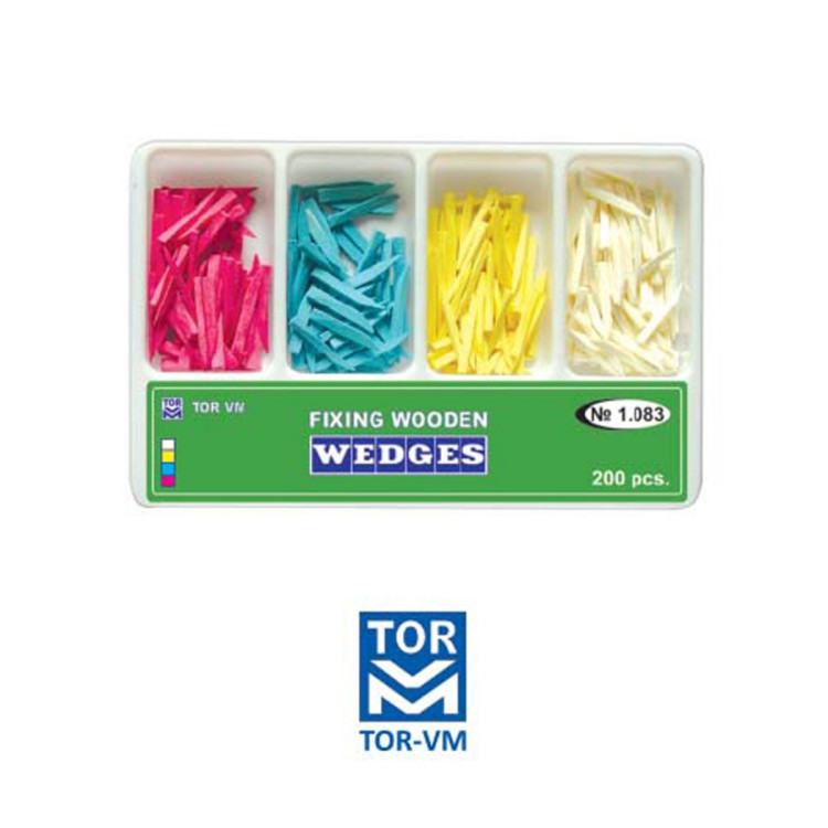 وج چوبی آناتومیک چهار رنگ TorVM کد1.083