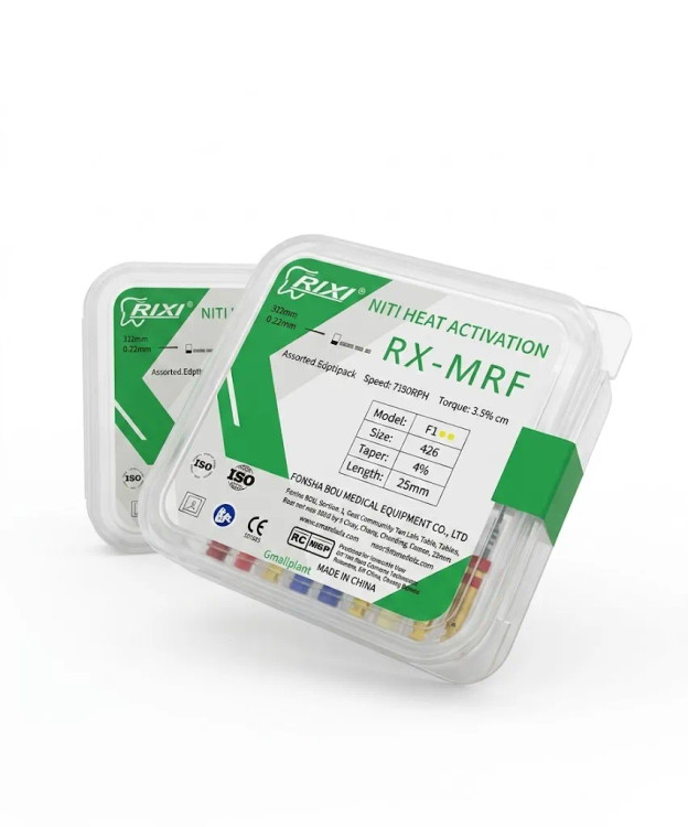 فایل روتاری 4% گلد 25mm ریکسی