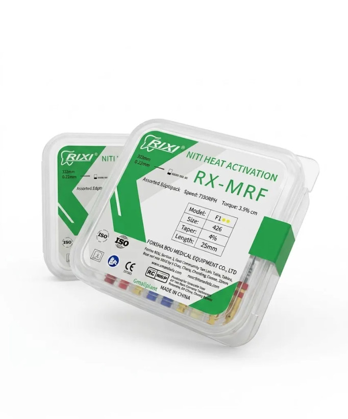 فایل روتاری 4% گلد 25mm ریکسی