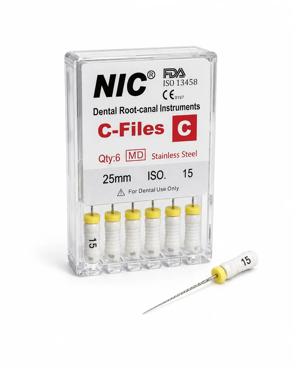 C فایل طول NIC 25mm