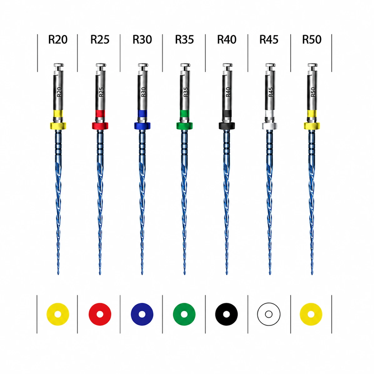 Expert Blue Reciprocal Rotary File